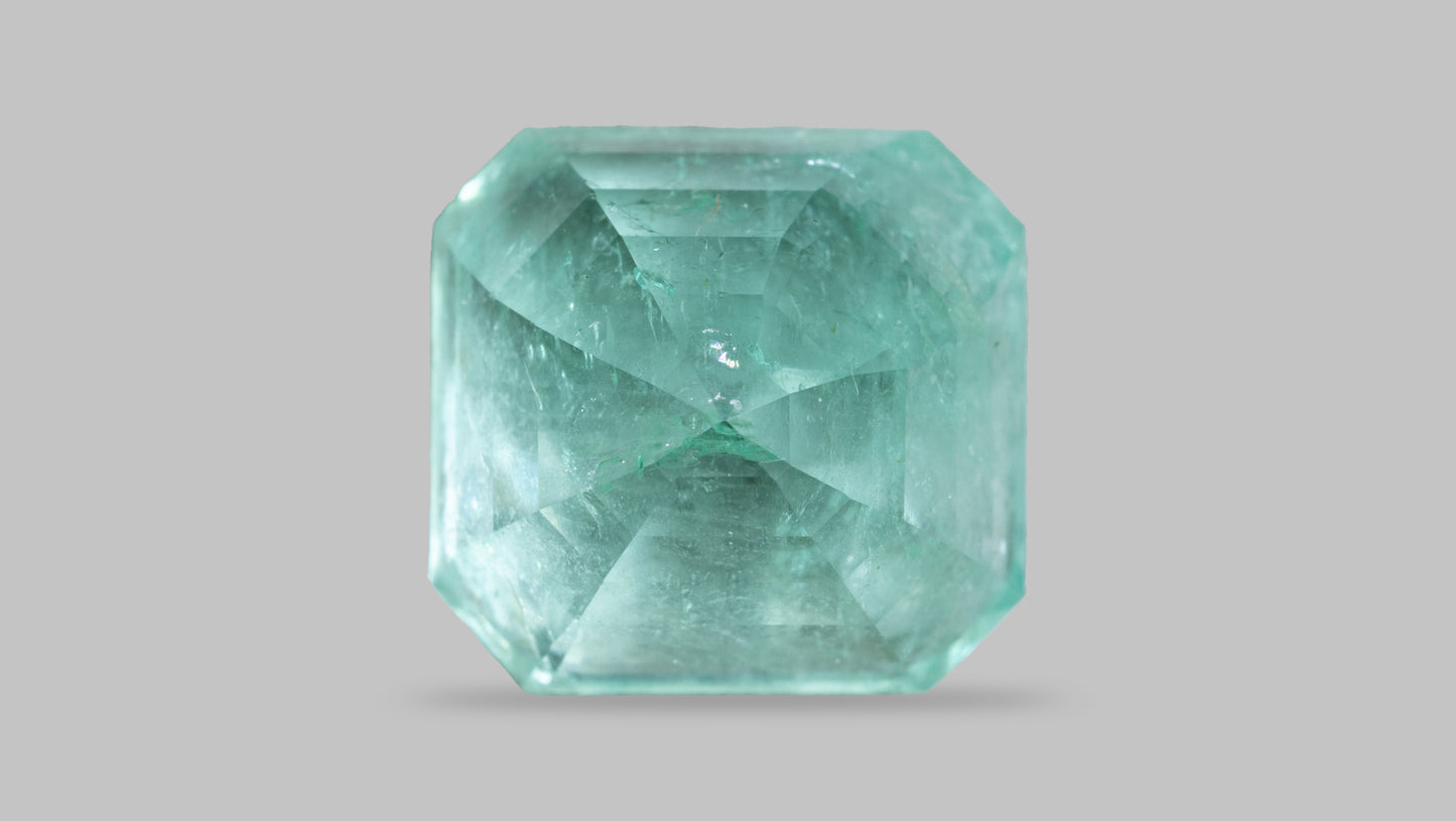 Natural Columbian Emerald (Panna) 4.07 Carats - Media 2