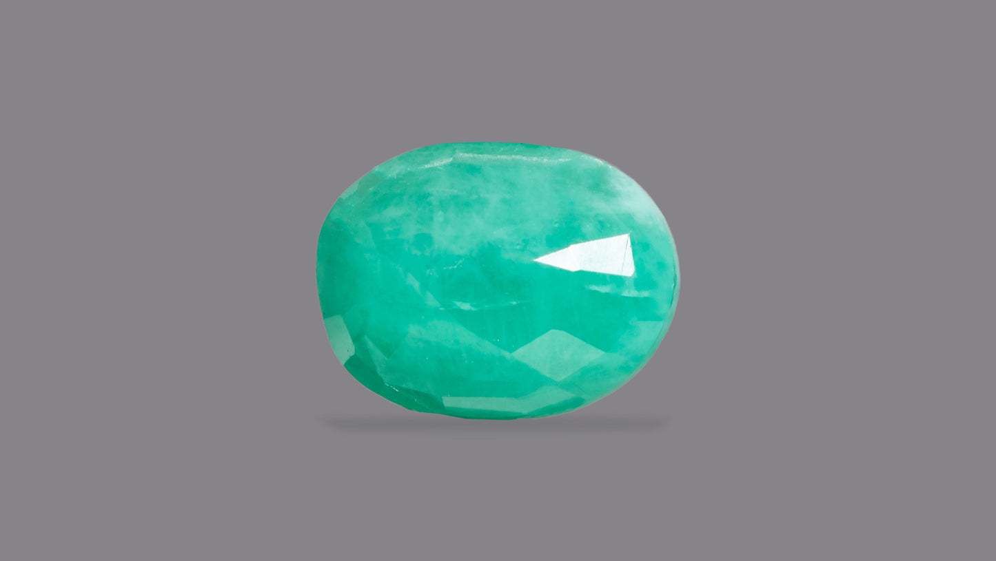 Natural Zambian Emerald (Panna) 5.33 Carats - Media 2
