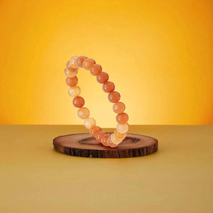 Natural Striped Agate Bracelet