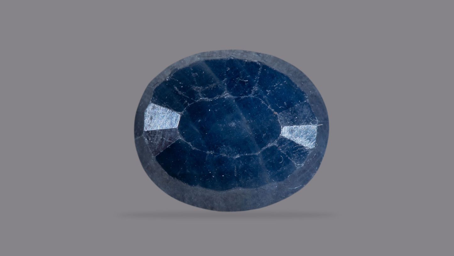 Natural Blue Sapphire (Neelam) 5.93 Carats - Media 2