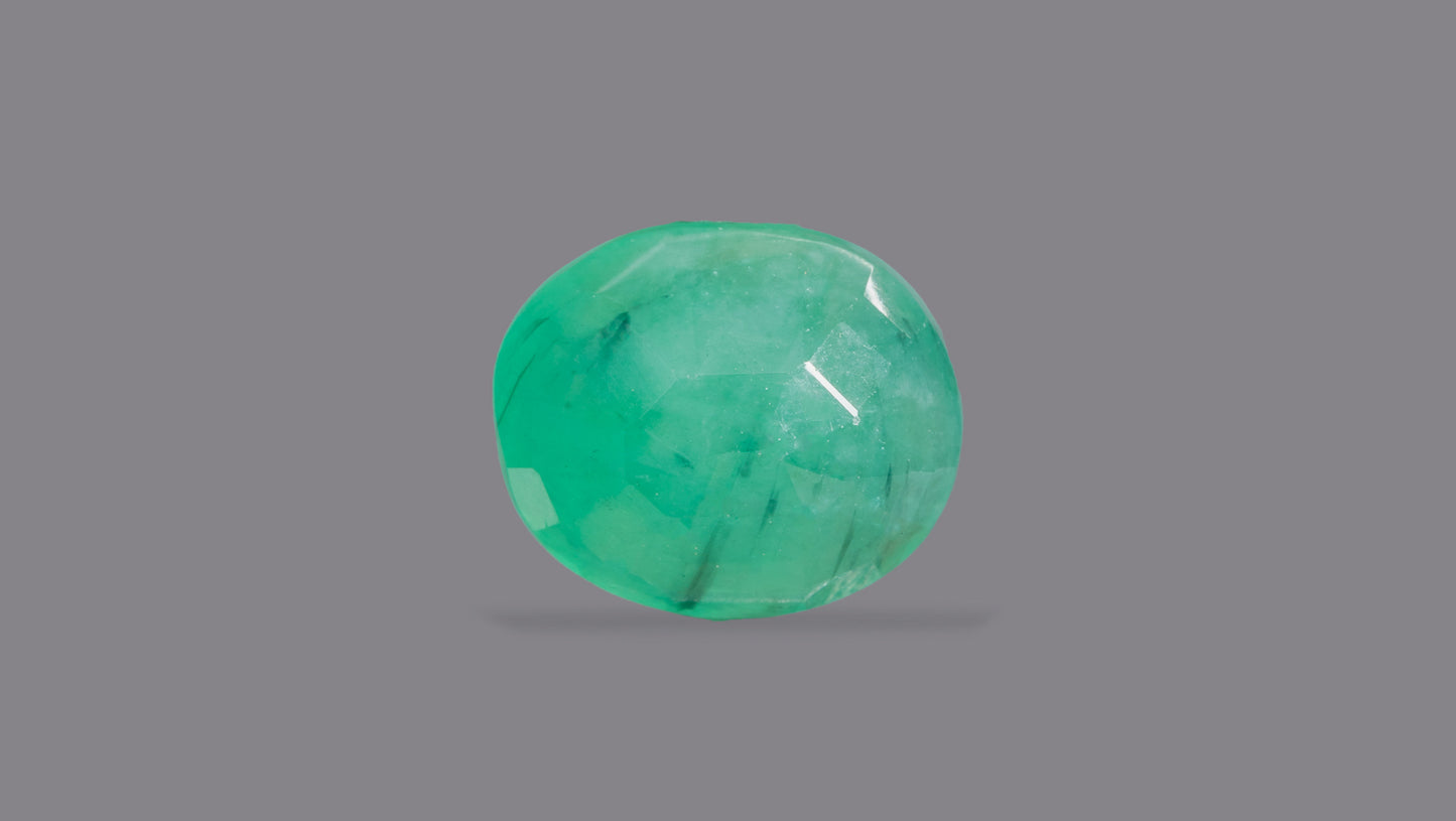 Natural Zambian Emerald (Panna) 5.81 Carats - Media 2