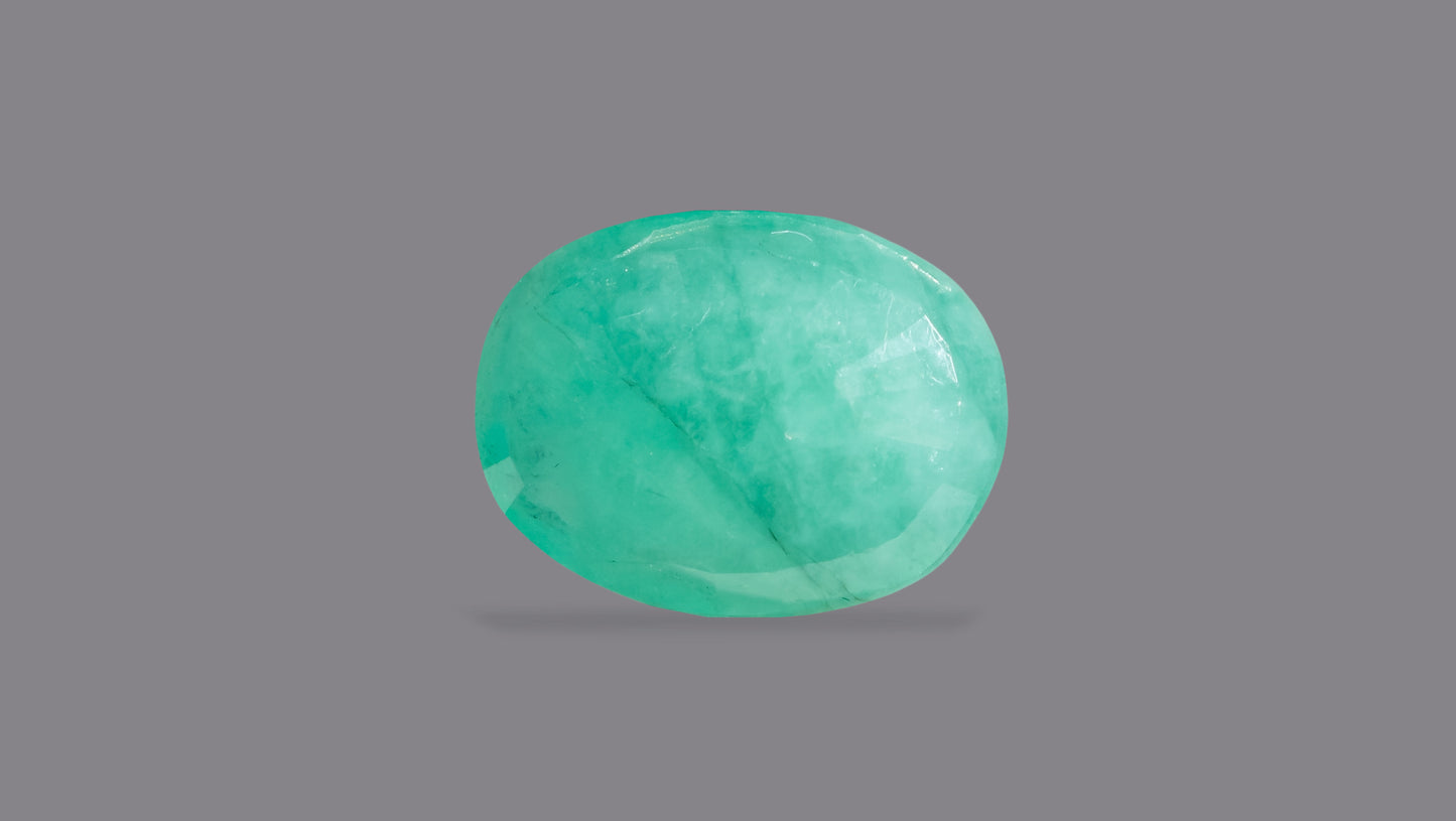 Natural Zambian Emerald (Panna) 4.70 Carats - Media 2