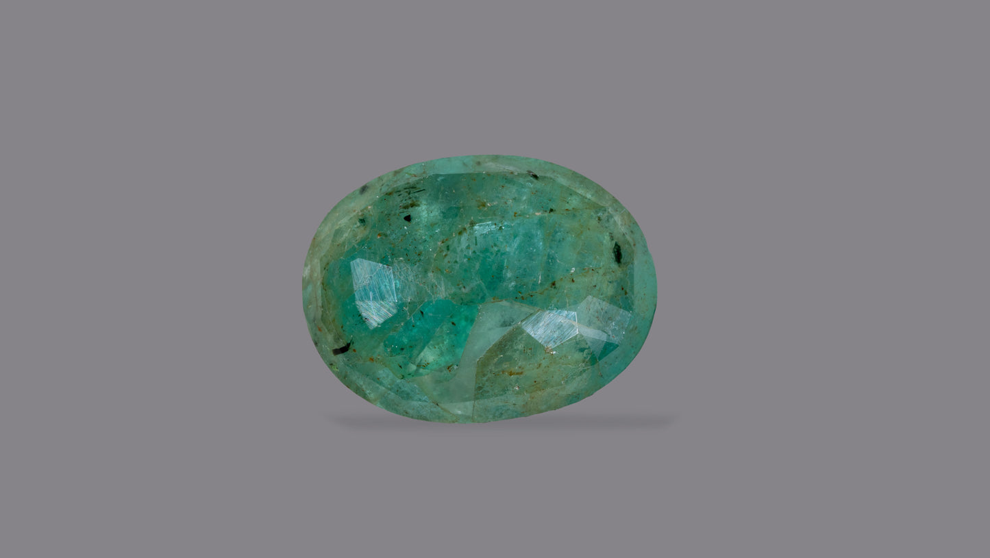 Natural Zambian Emerald (Panna) 5.47 Carats - Media 2