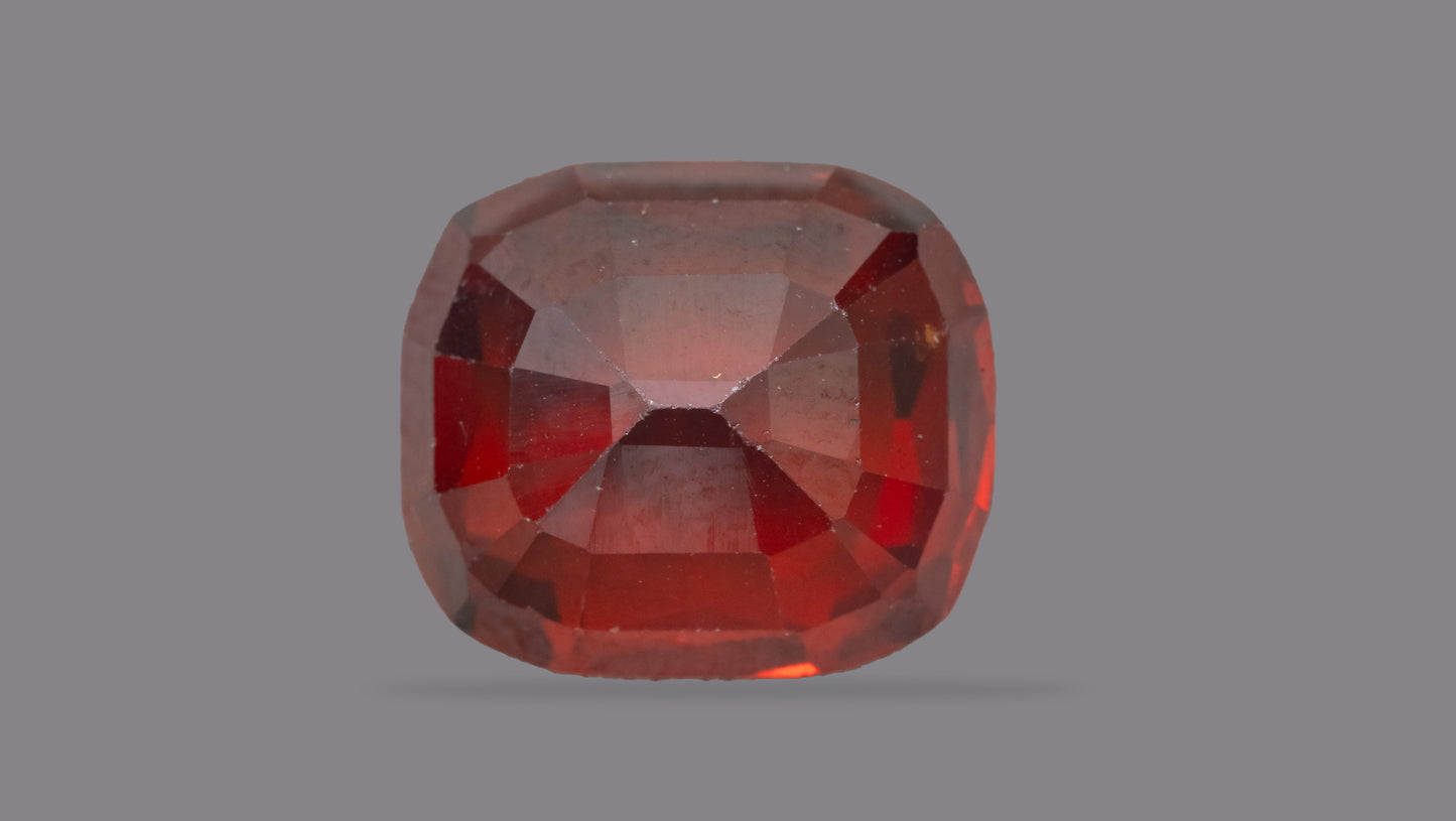 NATURAL HESSONITE (GOMED) 8.31 CARATS - Media 2
