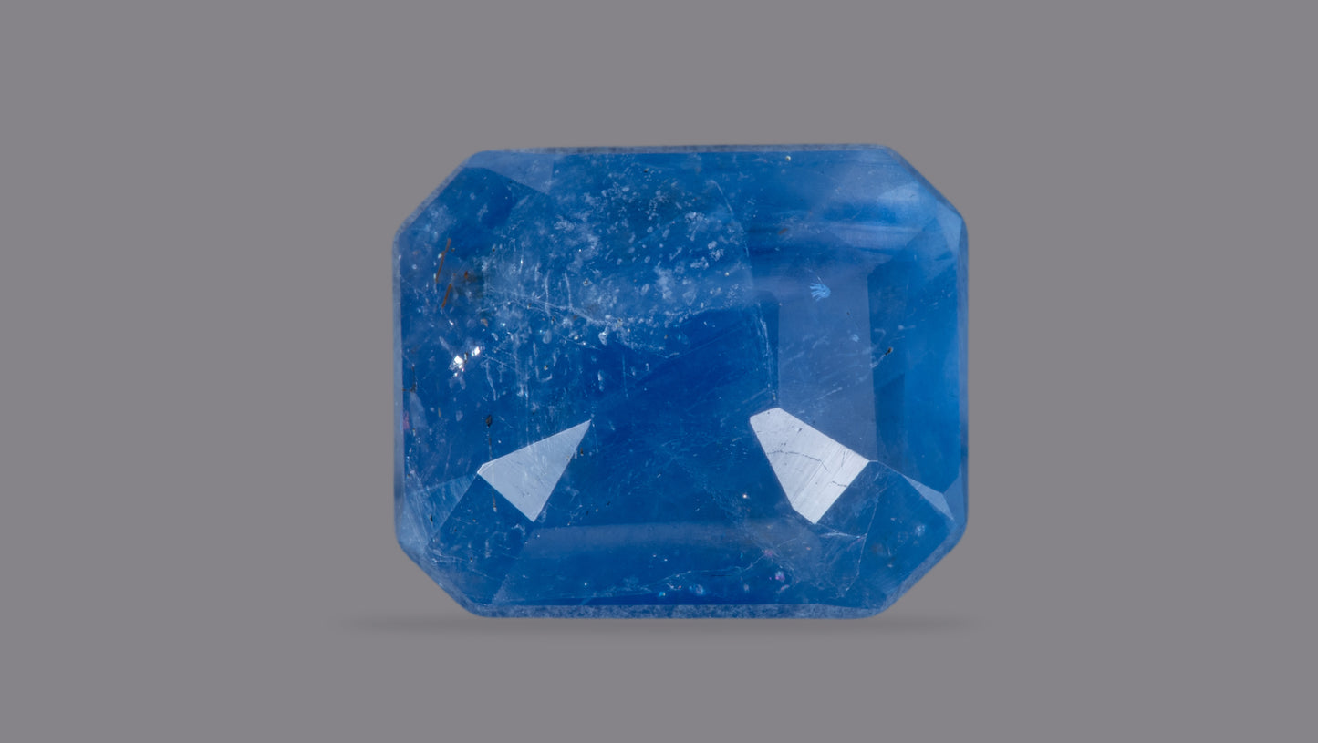 Natural Blue Sapphire (Neelam) 8.68 Carats - Media 2