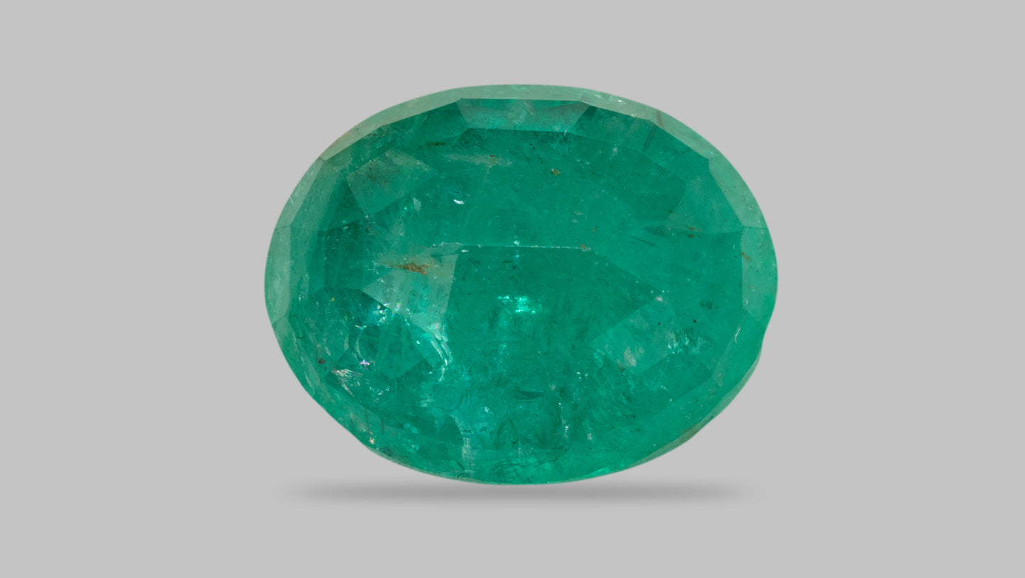 Natural Zambian Emerald (Panna) 7.60 Carats - Media 2