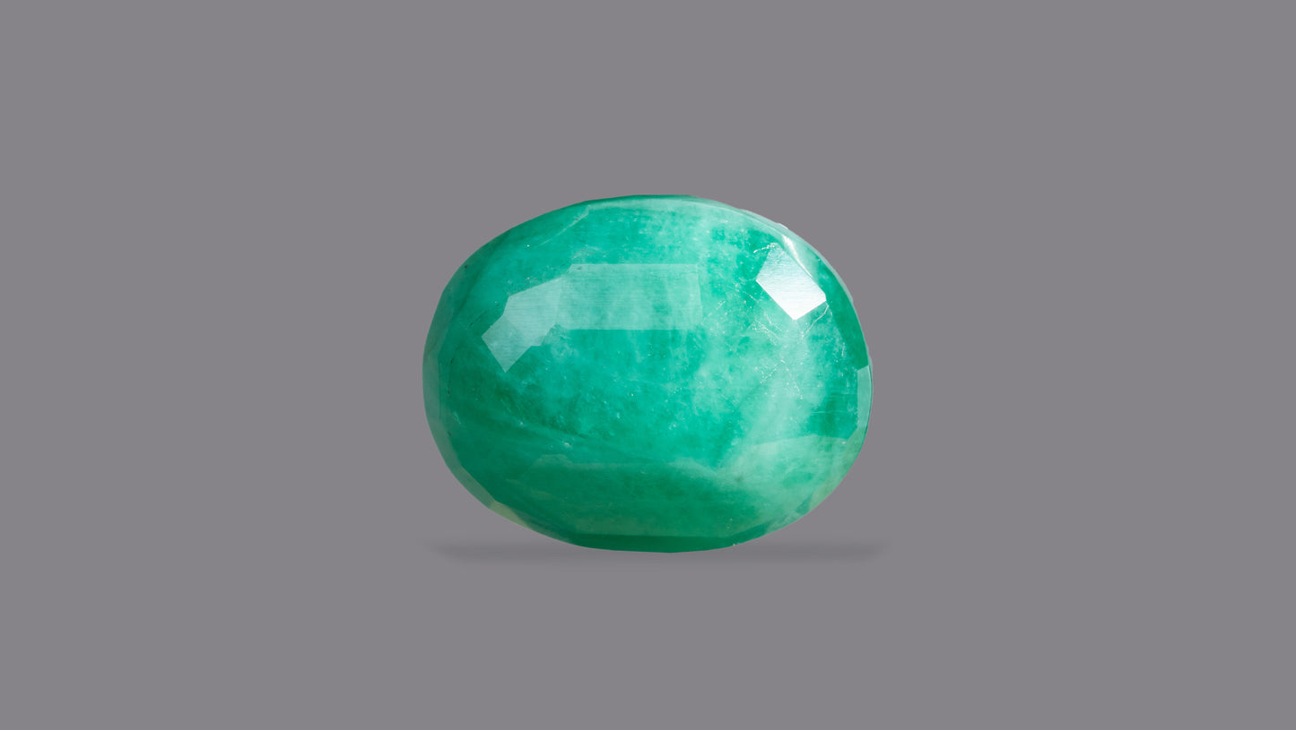 Natural Zambian Emerald (Panna) 6.26 Carats - Media 2