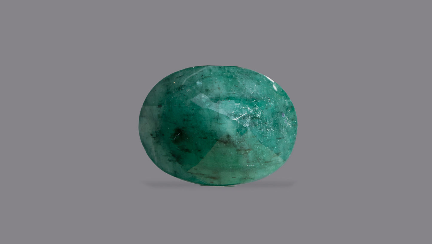 Natural Zambian Emerald (Panna) 4.85 Carats - Media 2