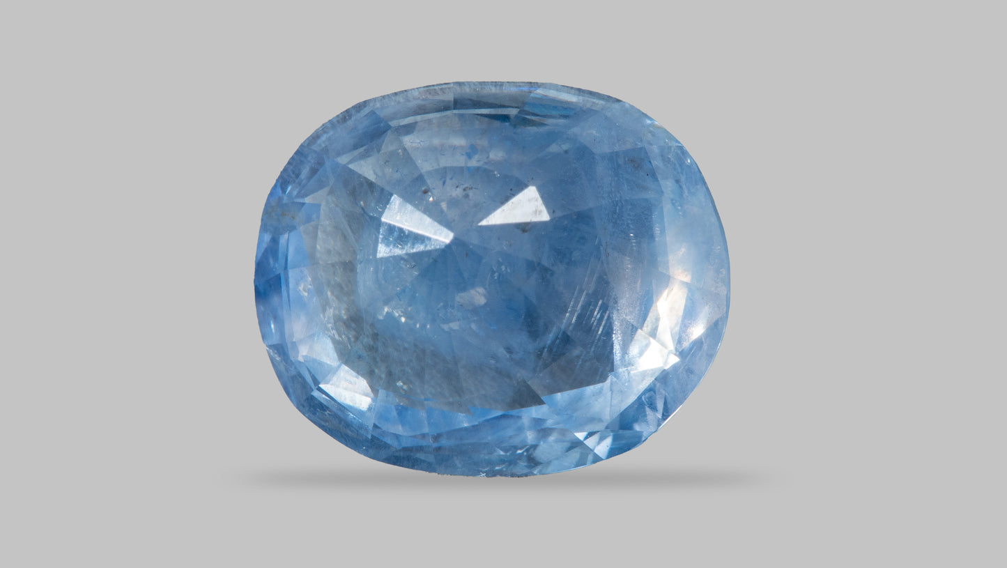 Natural Blue Sapphire (Neelam) 6.16 Carats - Media 2