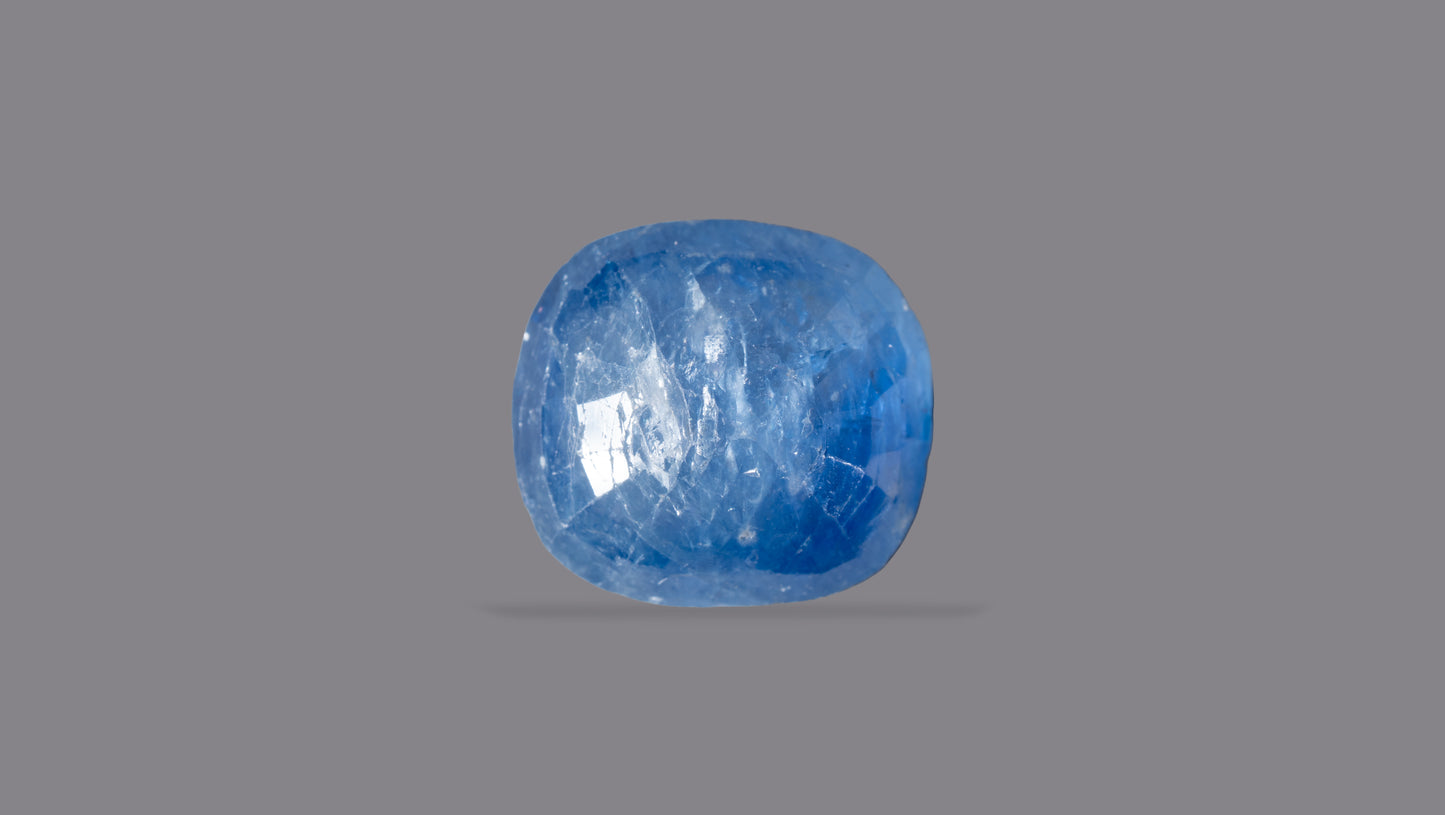 Natural Blue Sapphire (Neelam) 4.03 Carats - Media 2