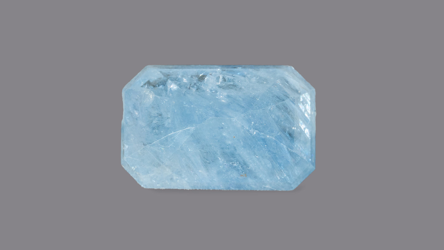 Natural Blue Sapphire (Neelam) 6.59 Carats - Media 2