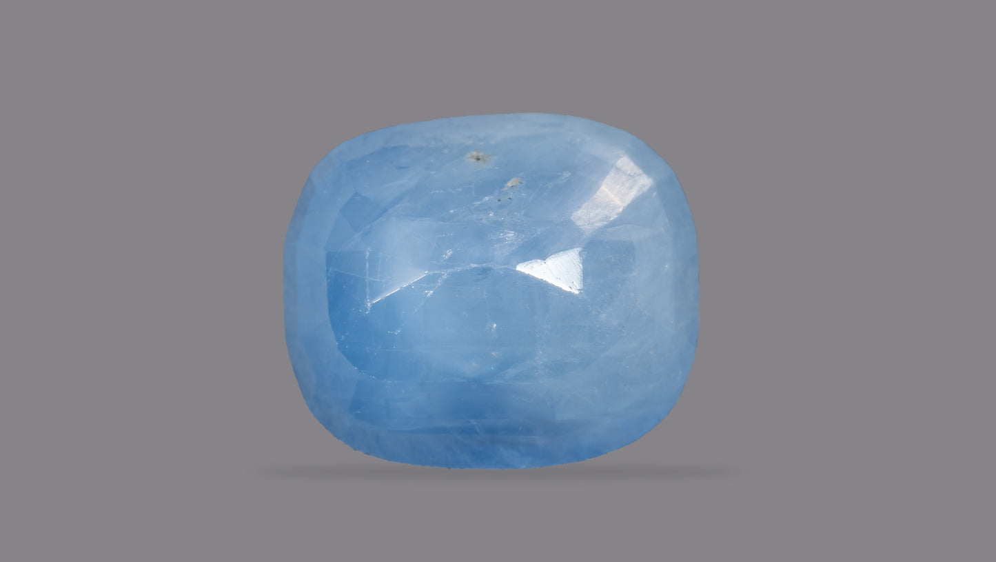 Natural Blue Sapphire (Neelam) 9.46 Carats - Media 2