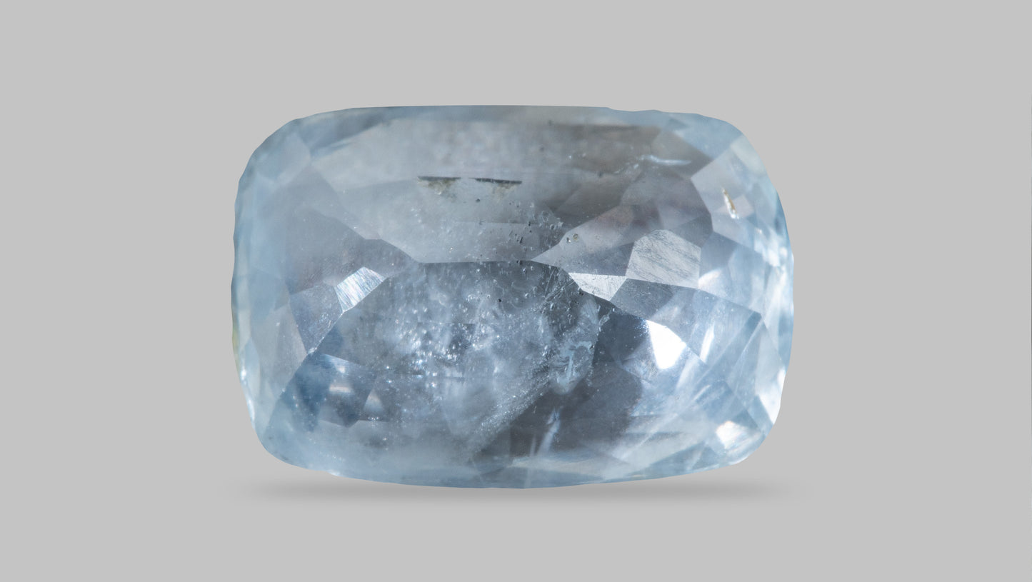 Natural Blue Sapphire (Neelam) 5.67 Carats - Media 2