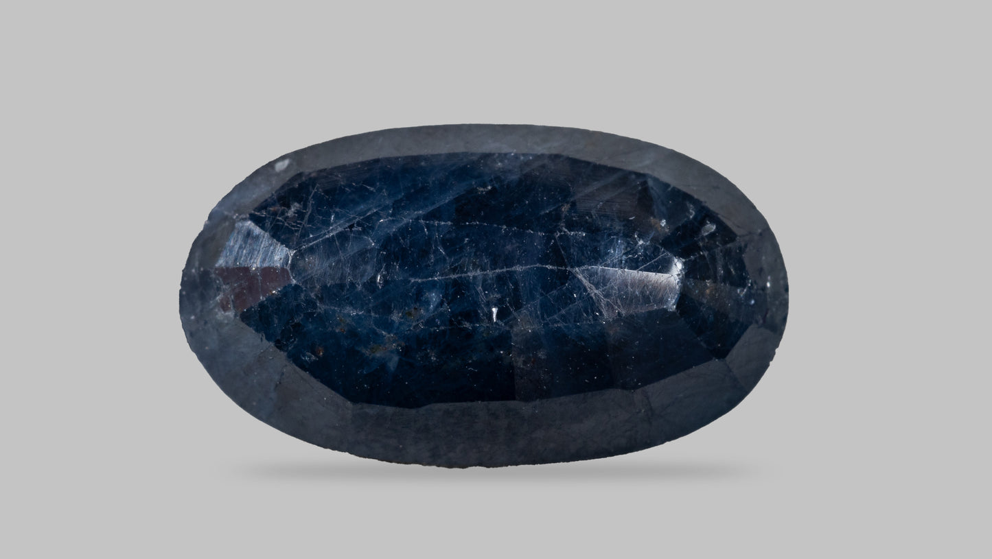 Natural Blue Sapphire (Neelam) 7.46 Carats - Media 2