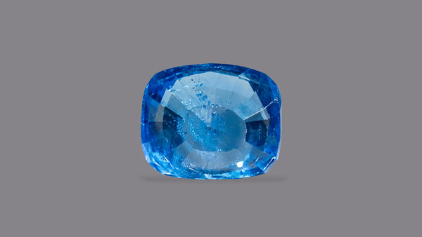 Natural Blue Sapphire (Neelam) 3.90 Carats - Media 2