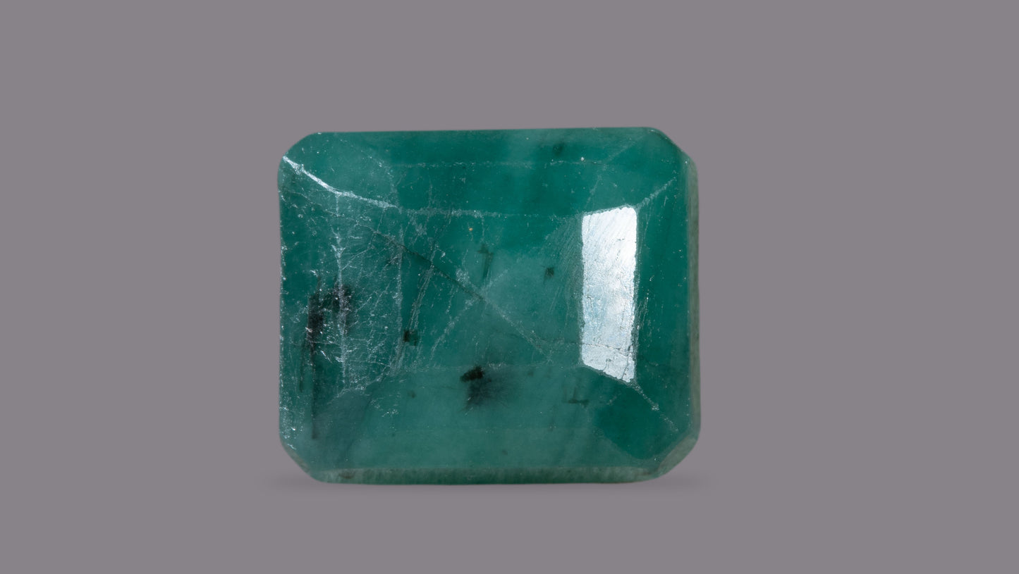 Natural Zambian Emerald (Panna) 7.14 Carats - Media 2