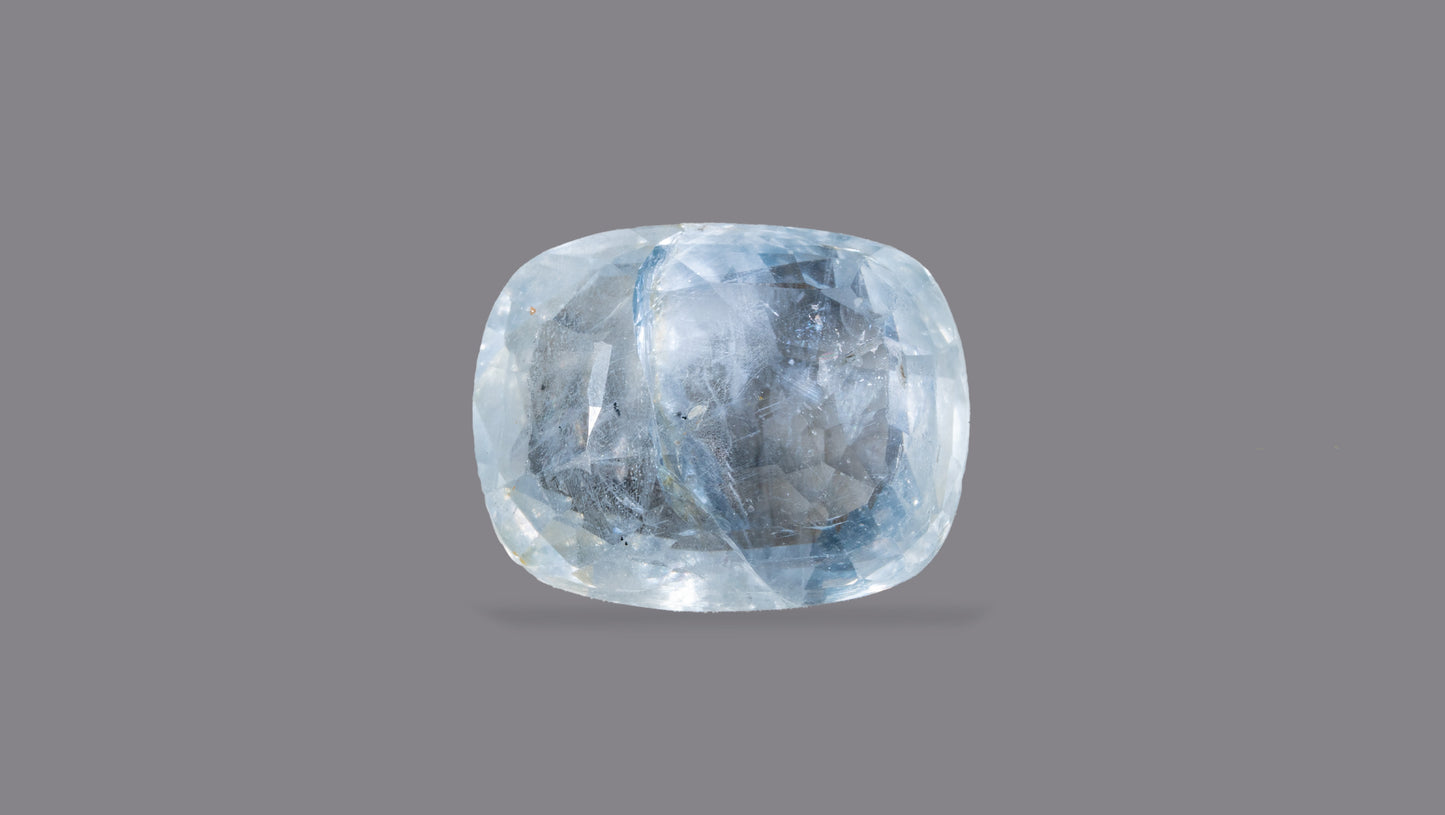 Natural Blue Sapphire (Neelam) 5.45 Carats - Media 2