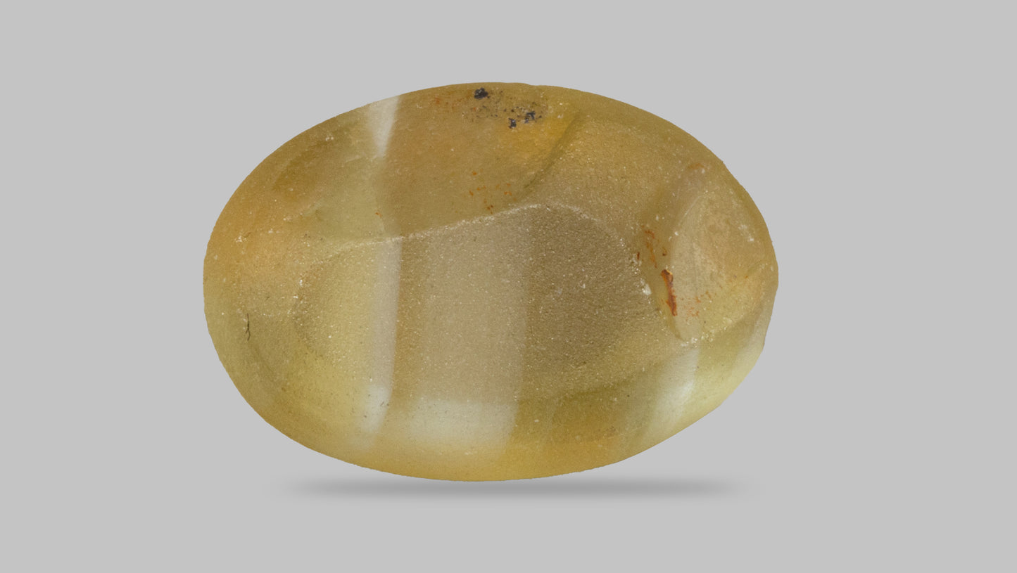 NATURAL CAT'S EYE (Lehsuniya) 7.92 Carats - Media 2
