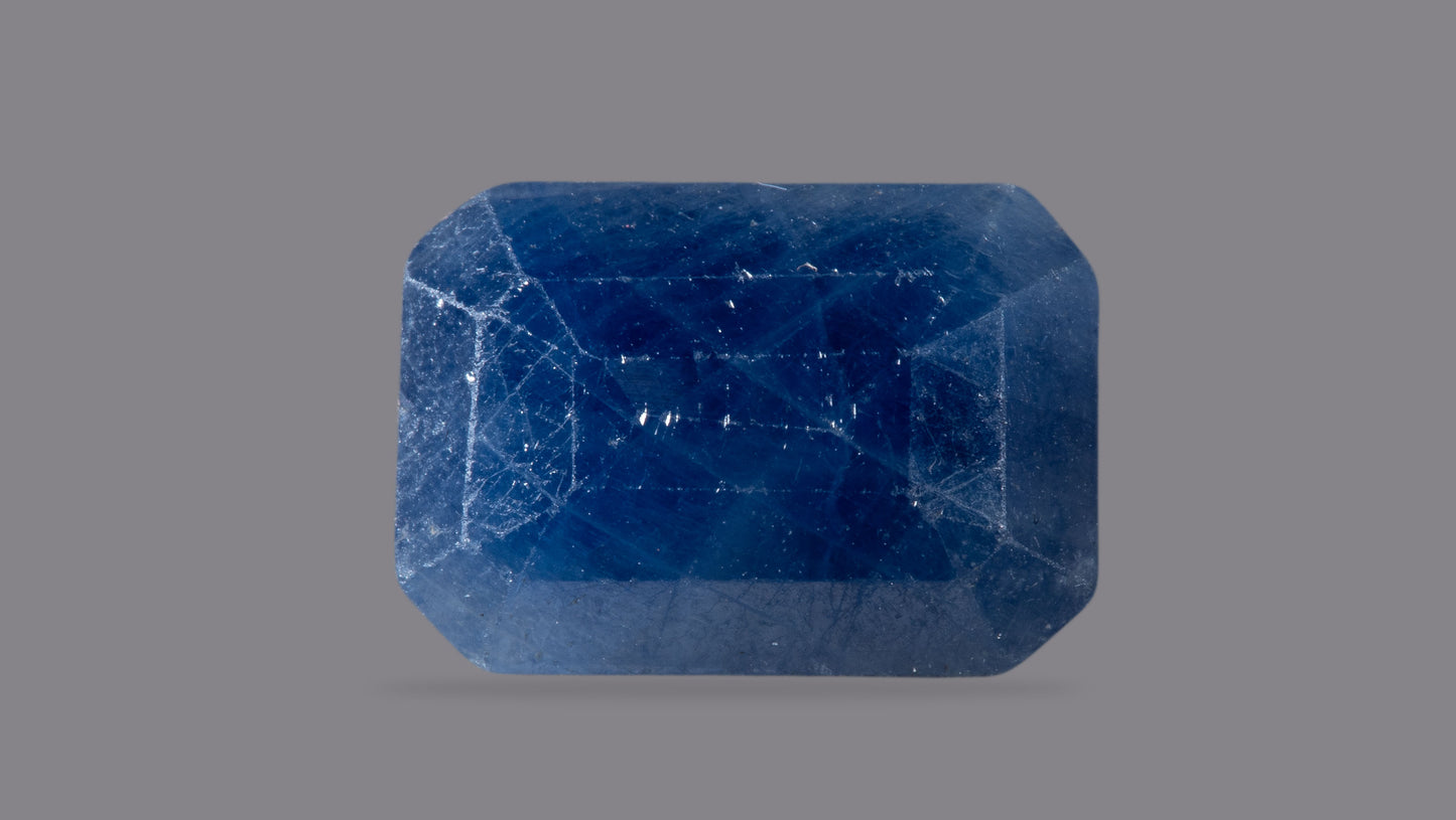 Natural Blue Sapphire (Neelam) 6.11 Carats - Media 2