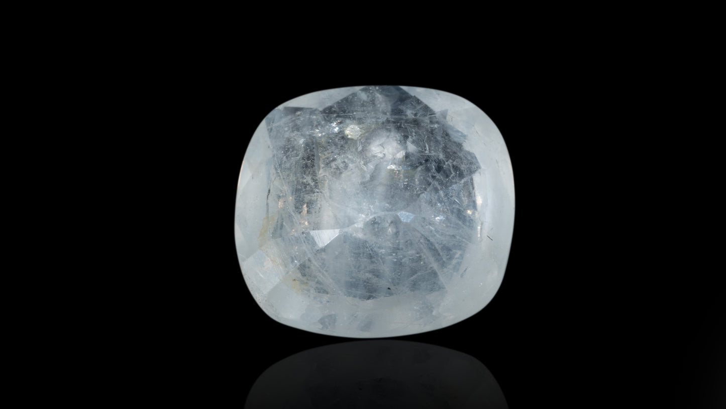 NATURAL WHITE SAPPHIRE 4.49 CARATS - Media 2