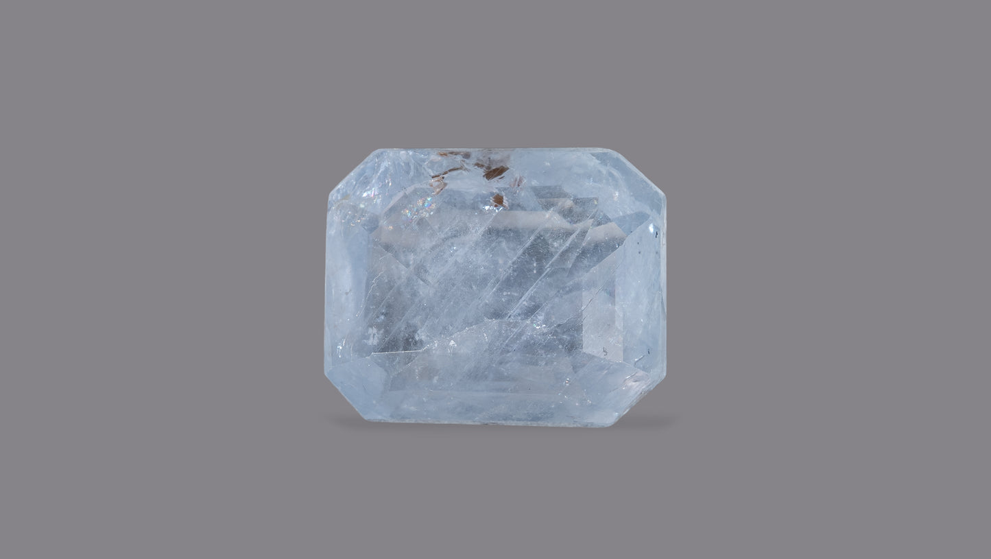 Natural Blue Sapphire (Neelam) 5.85 Carats - Media 2