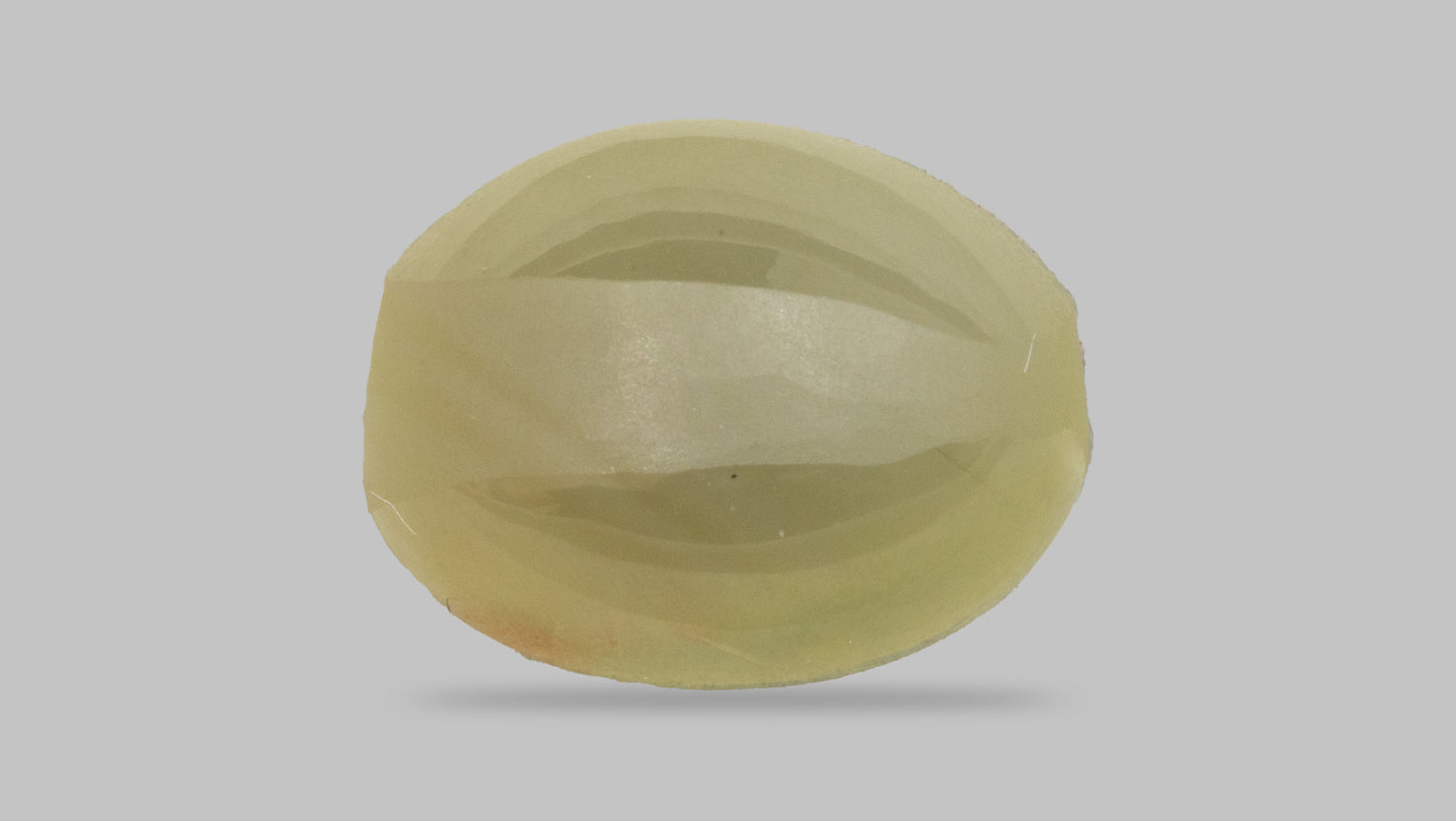 NATURAL CAT'S EYE (Lehsuniya) 9.52 Carats - Media 2