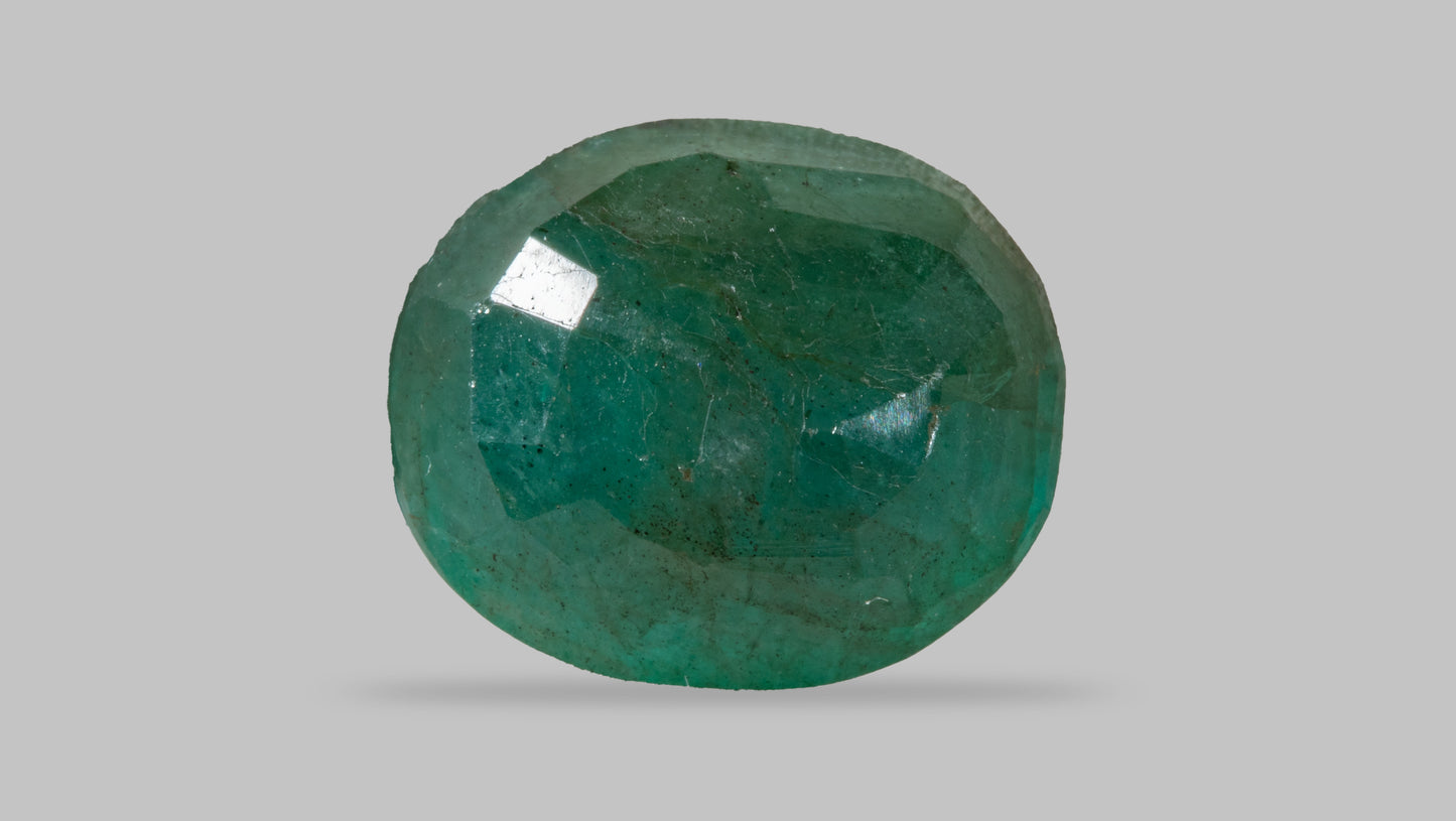 Natural Zambian Emerald (Panna) 4.15 Carats - Media 2