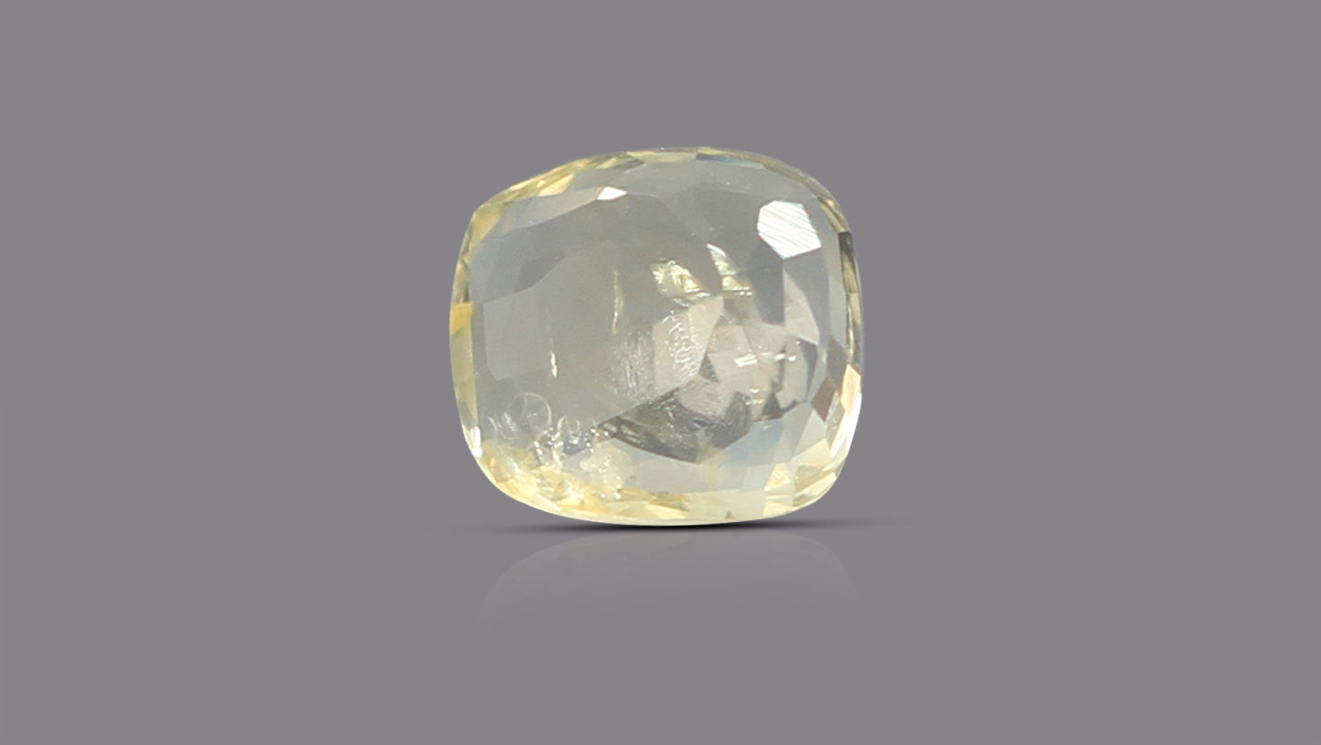 Natural Yellow Sapphire (Pukhraj) 4.77 Carats - Media 2