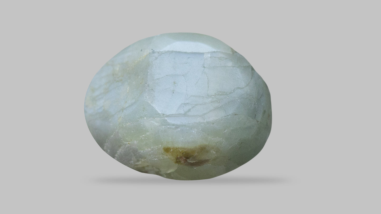 NATURAL CAT'S EYE (Lehsuniya) 3.72 Carats - Media 2