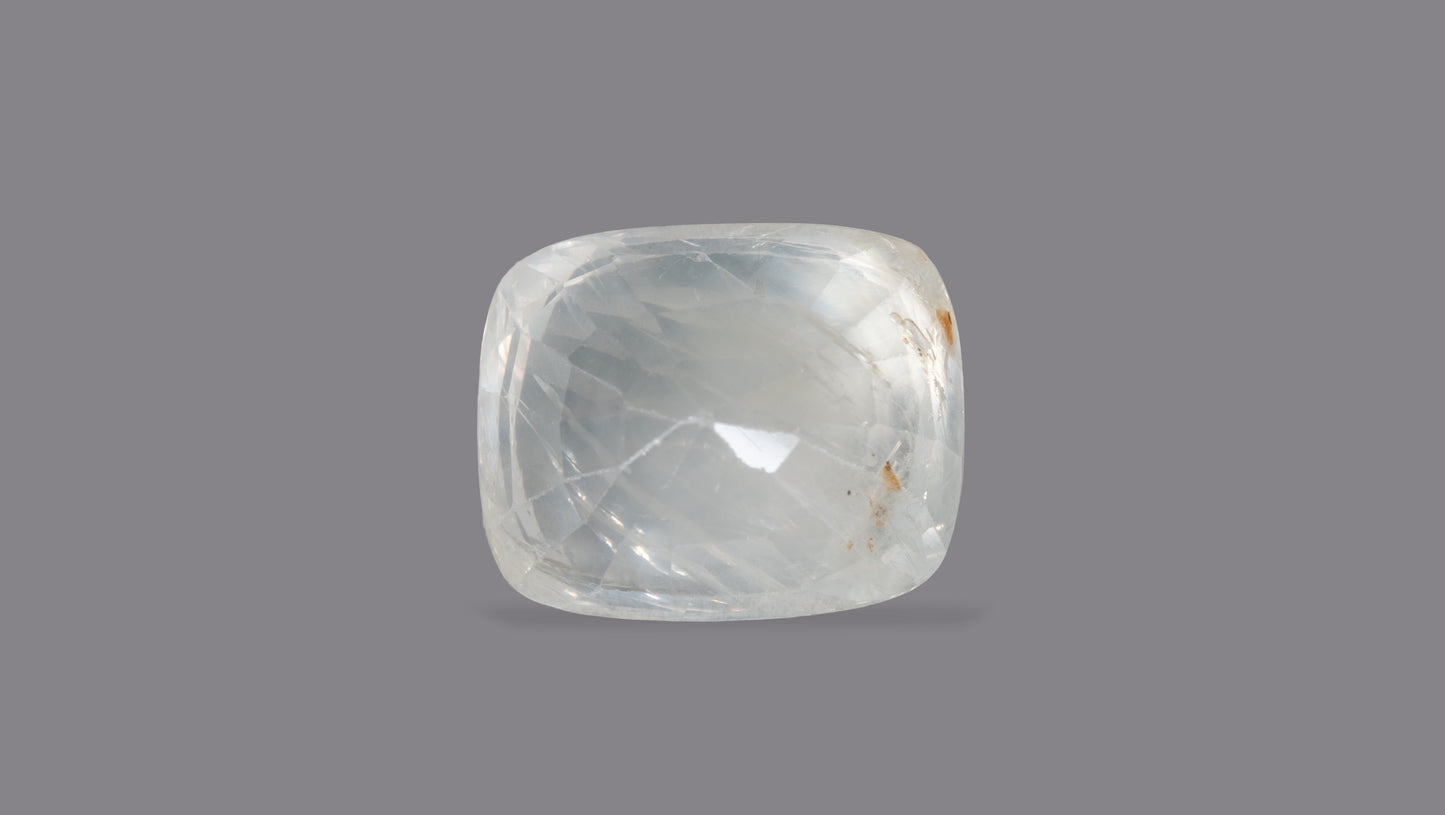NATURAL WHITE SAPPHIRE 10.09 CARATS - Media 2