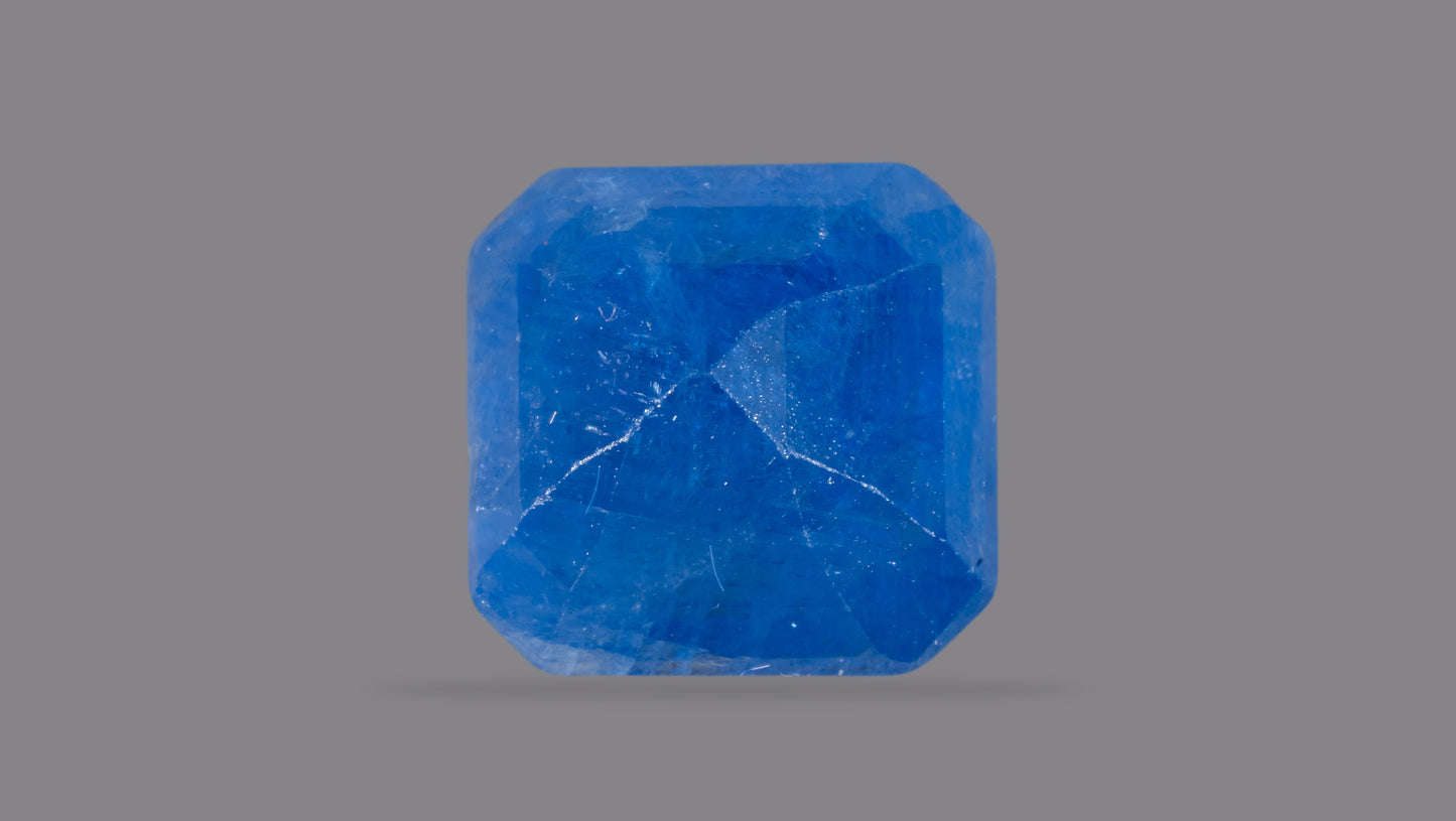Natural Blue Sapphire (Neelam) 5.19 Carats - Media 2