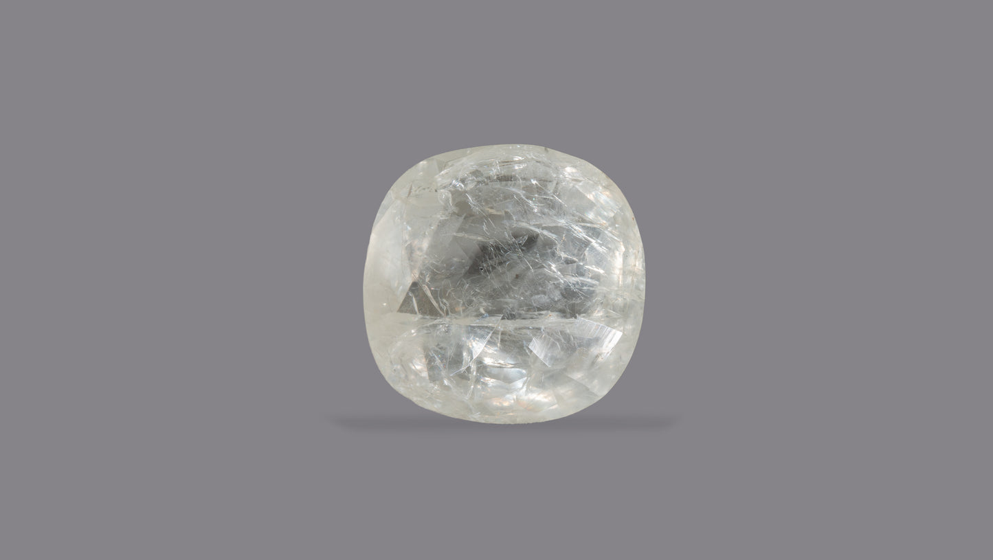 NATURAL WHITE SAPPHIRE 5.71 CARATS - Media 2