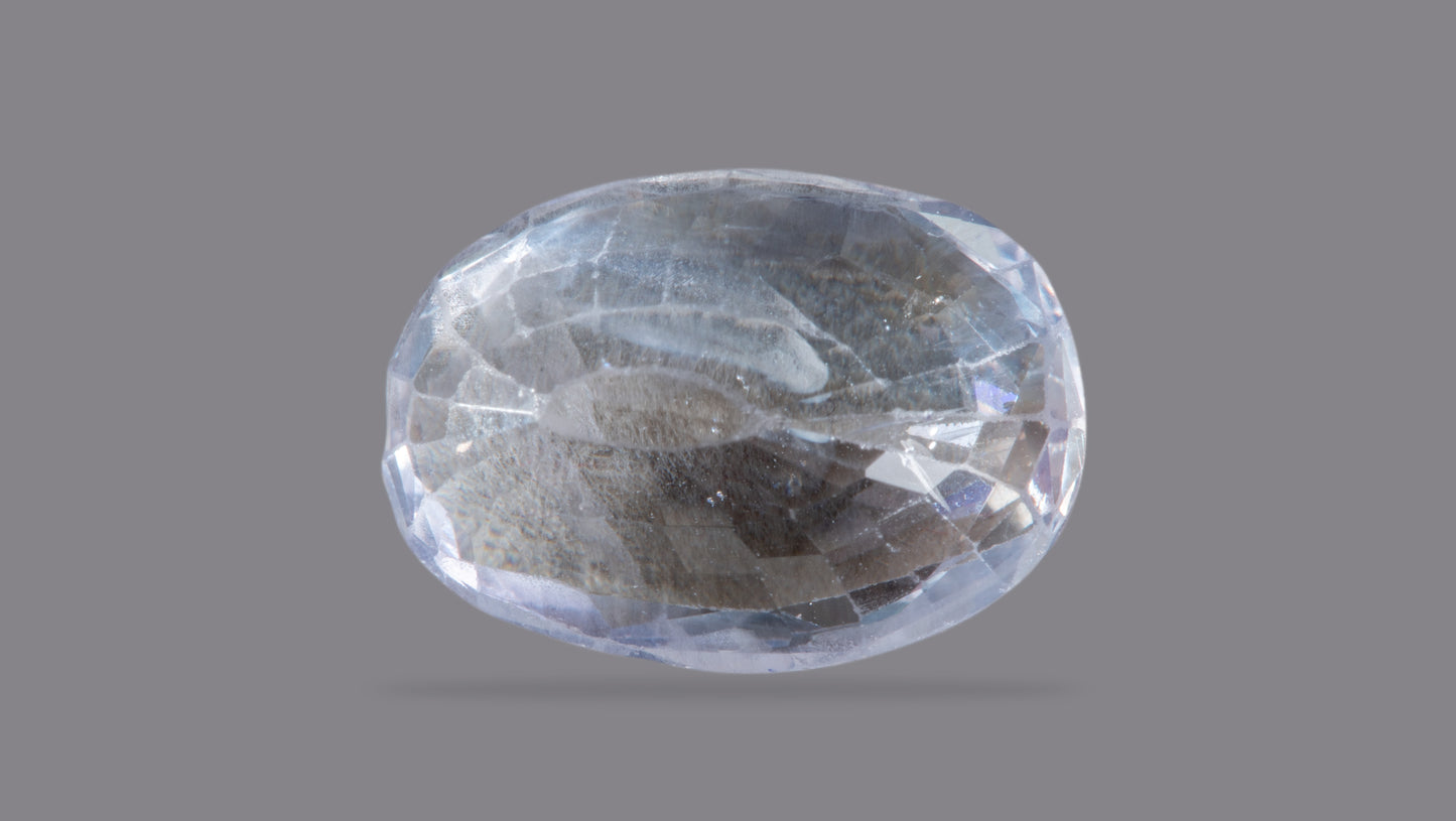 Natural Blue Sapphire (Neelam) 4.96 Carats - Media 2