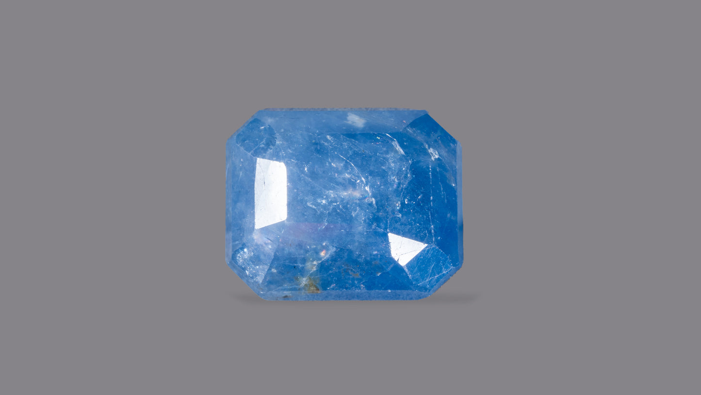 Natural Blue Sapphire (Neelam) 7.78 Carats - Media 2