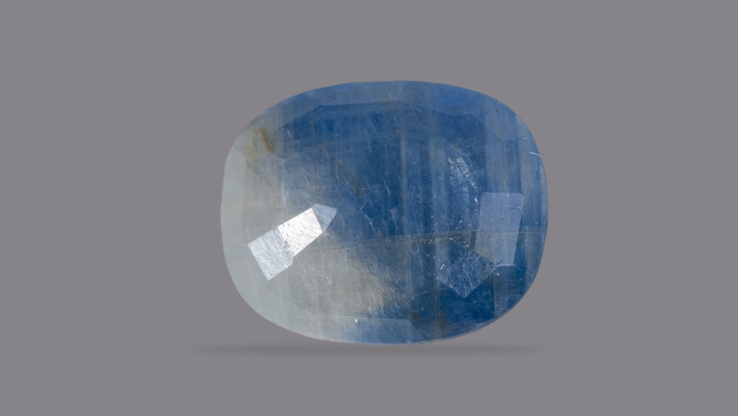 Natural Blue Sapphire (Neelam) 7.39 Carats - Media 2