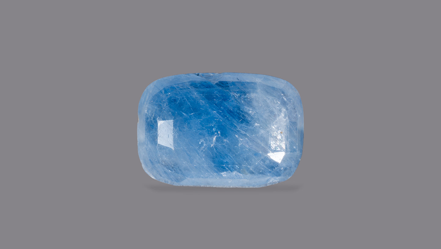 Natural Blue Sapphire (Neelam) 9.43 Carats - Media 2