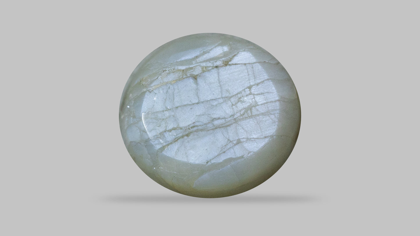 NATURAL CAT'S EYE (Lehsuniya) 4.50 Carats - Media 2