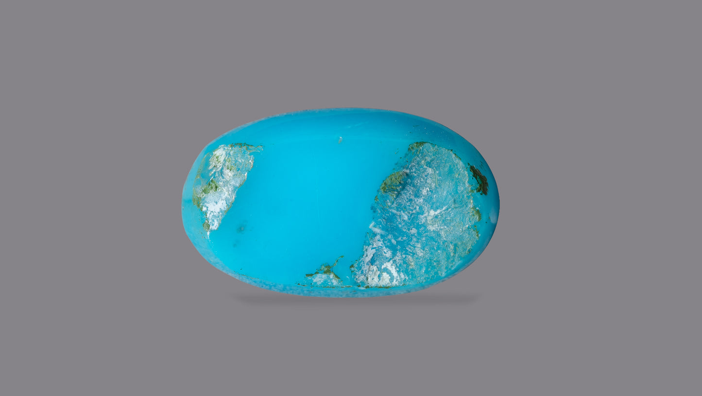 NATURAL TURQUOISE (FIROZA) 6.15 CARATS - Media 2