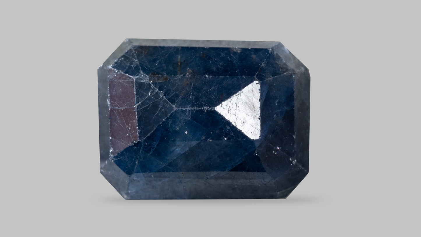 Natural Blue Sapphire (Neelam) 6.20 Carats - Media 2