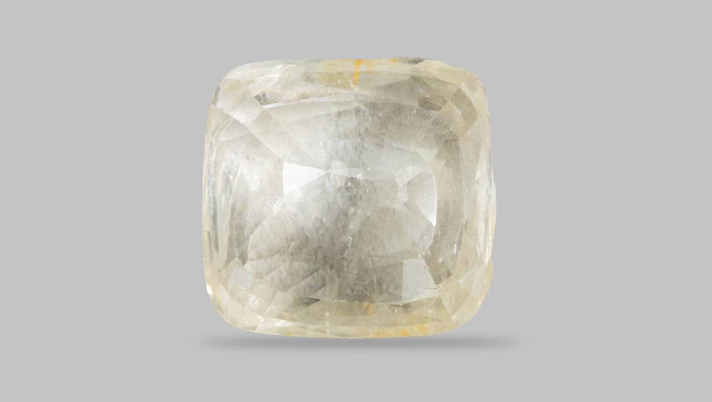 Natural Yellow Sapphire (Pukhraj) 4.56 Carats - Media 2