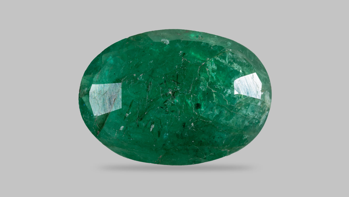 Natural Zambian Emerald (Panna) 3.99 Carats - Media 2