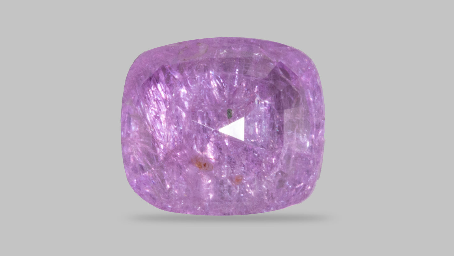 NATURAL PINK SAPPHIRE 3.15 CARATS - Media 2