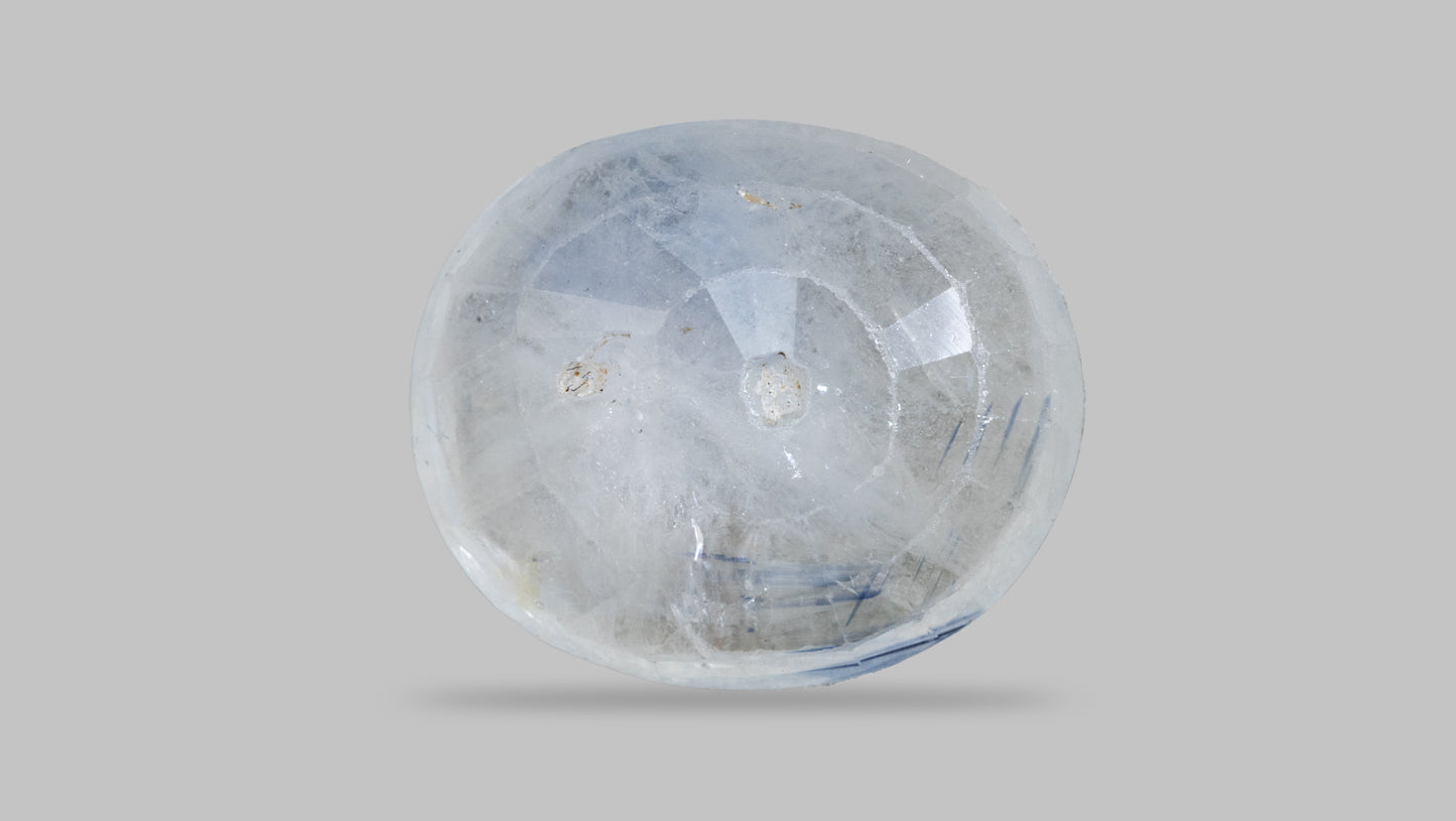 Natural Blue Sapphire (Neelam) 7.07 Carats - Media 2
