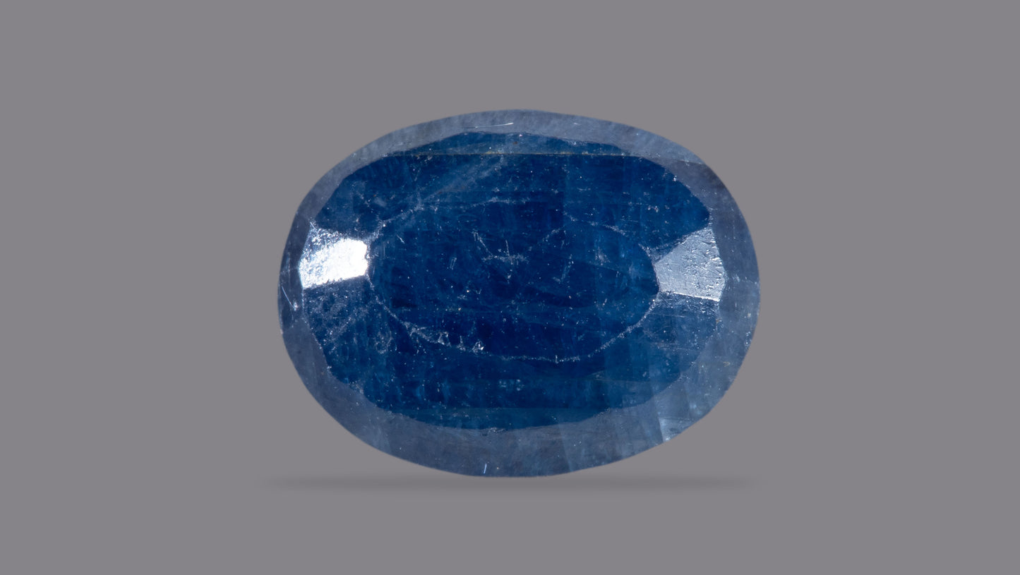 Natural Blue Sapphire (Neelam) 5.00 Carats - Media 2