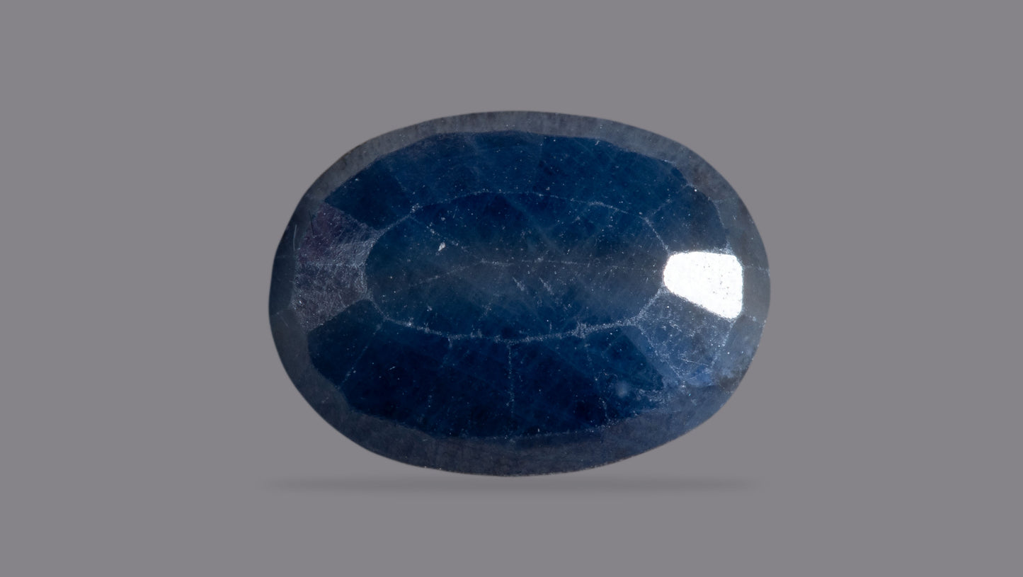 Natural Blue Sapphire (Neelam) 5.40 Carats - Media 2