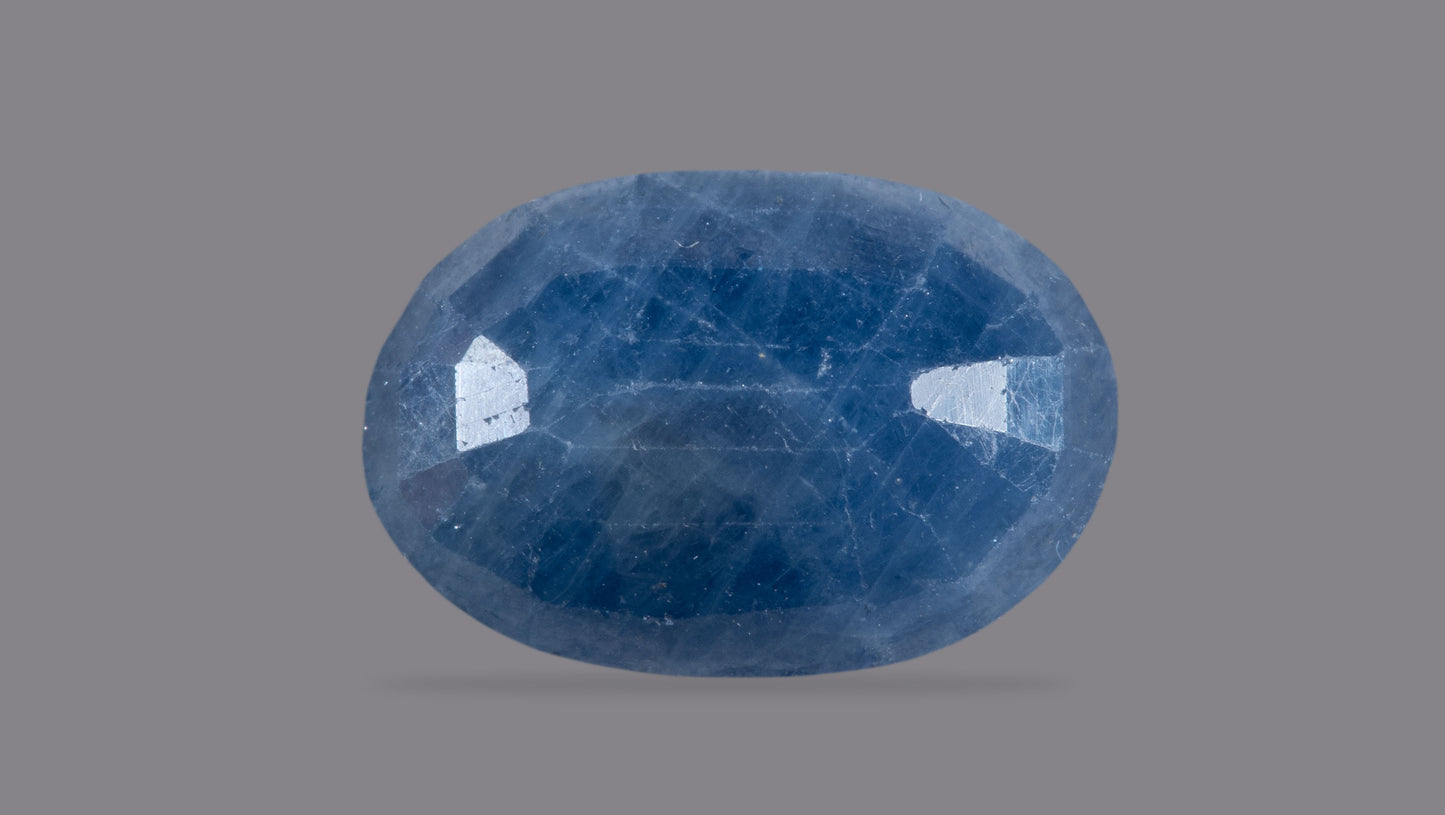 Natural Blue Sapphire (Neelam) 6.25 Carats - Media 2