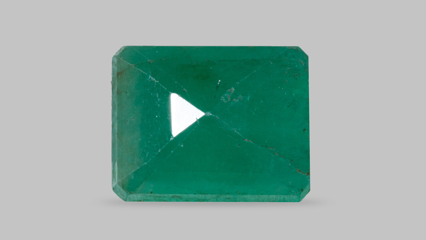 Minor Oil Natural Zambian Emerald (Panna) 2.78 Carats - Media 2