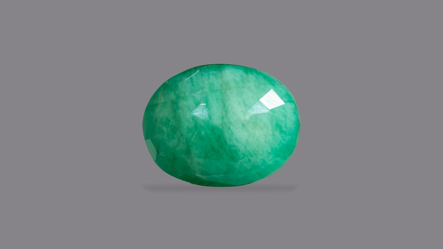 Natural Zambian Emerald (Panna) 7.62 Carats - Media 2