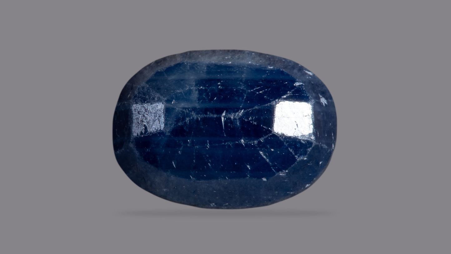 Natural Blue Sapphire (Neelam) 5.16 Carats - Media 2