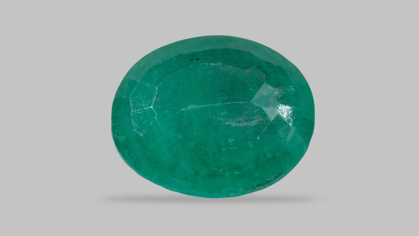 Minor Oil Natural Zambian Emerald (Panna) 2.97 Carats - Media 2